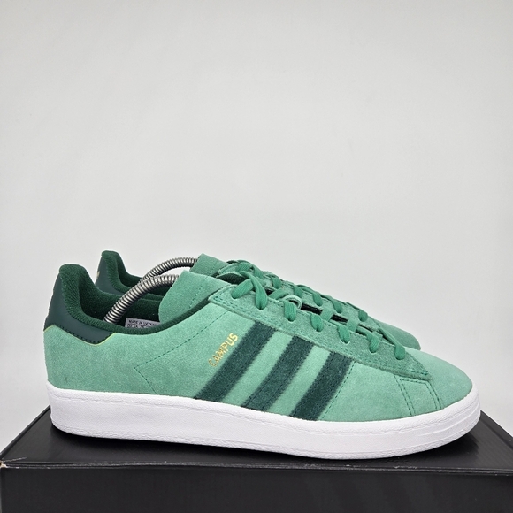 New Adidas Campus ADV \'Court Green\' Men\'s Skateboarding Shoes Size 11 main image 7